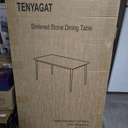 Brand New 46" Sintered Stone Dining Table