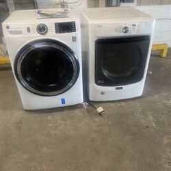 Washer And Electric Dryer 