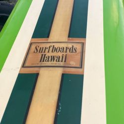 Vintage Surfboards Hawaii 10’2”