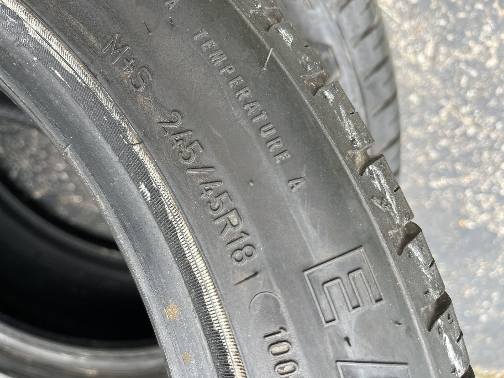 Goodyear 245 45 18 Run Flat Tires