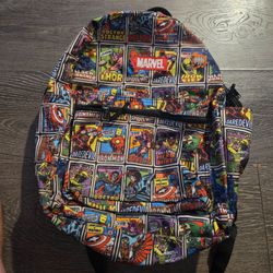Marvel Comics Allover Print Backpack