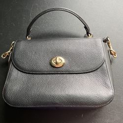 Black Coach Shoulder Bag
