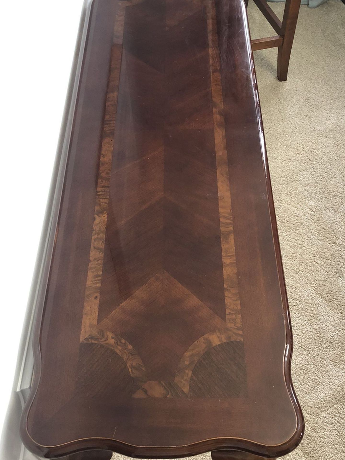 Beautiful Dark Wood Sofa Table in Great Condition