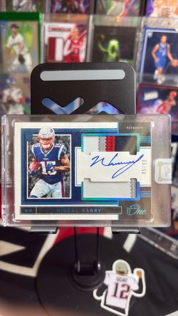 N'Keal Harry Panini One RC Auto Patch Card 85/99