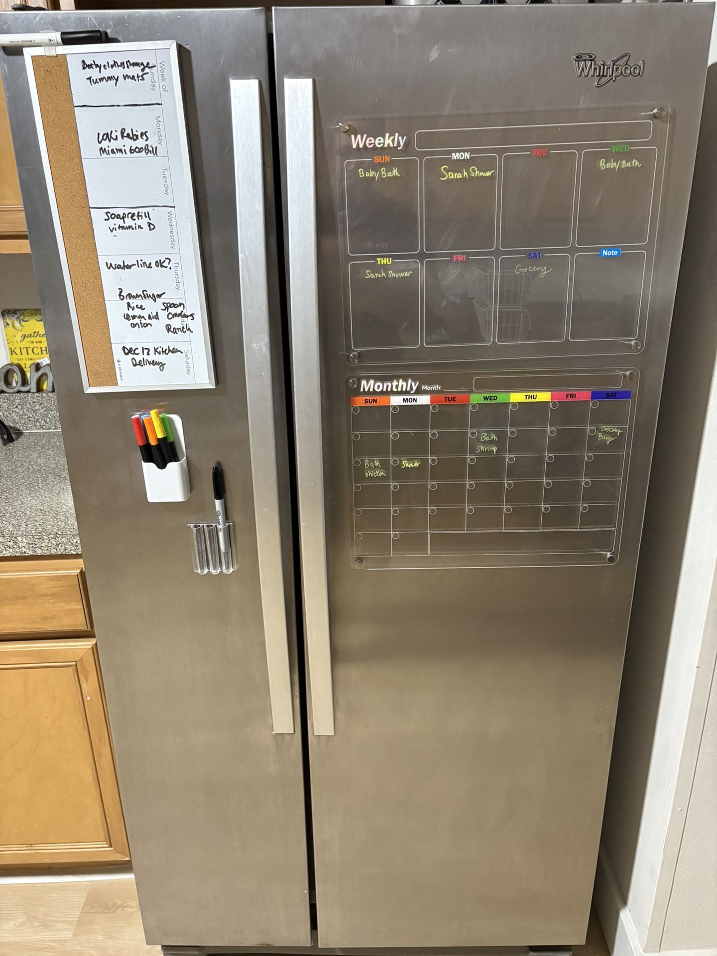 Whirlpool Stainless Side-by-Side Refrigerator
