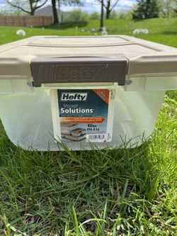 2 Hefty Storage Bins!