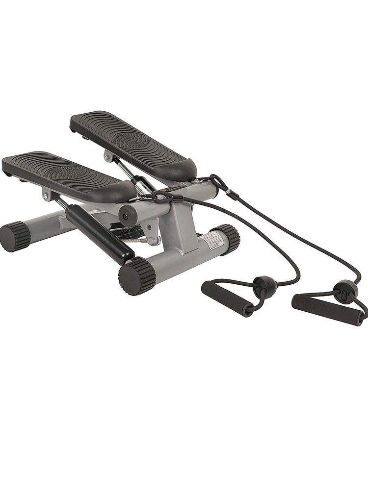 Sunny Health & Fitness Mini Stepper with Resistance Bands