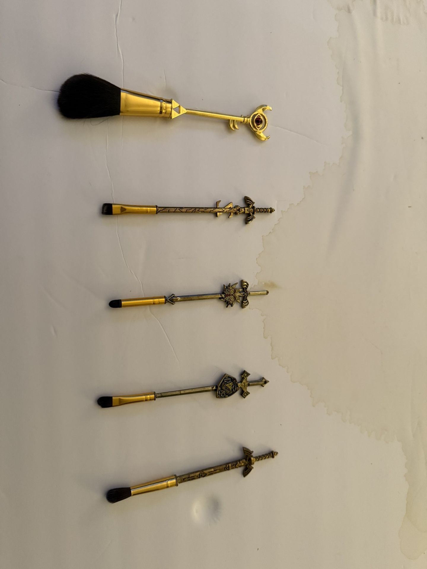 Game Make Up Brushes with bag