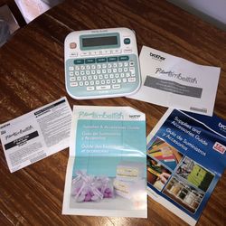Brother P-Touch Ribbon And Tape Labeler 