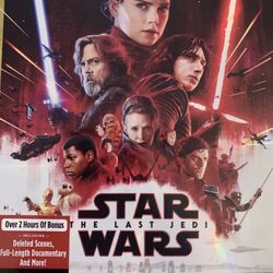 STAR WARS The Last Jedi (4K Ultra HD + Blu-Ray + Digital-2017)