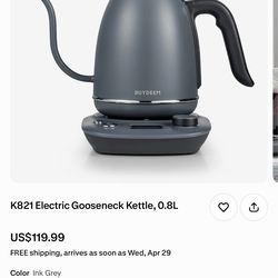 Buydeem K821 Electric Gooseneck Kettle