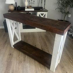 Farmhouse Entry Way Table
