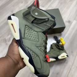 Air Jordan 6 Travis Scott “Olive”  Size 10