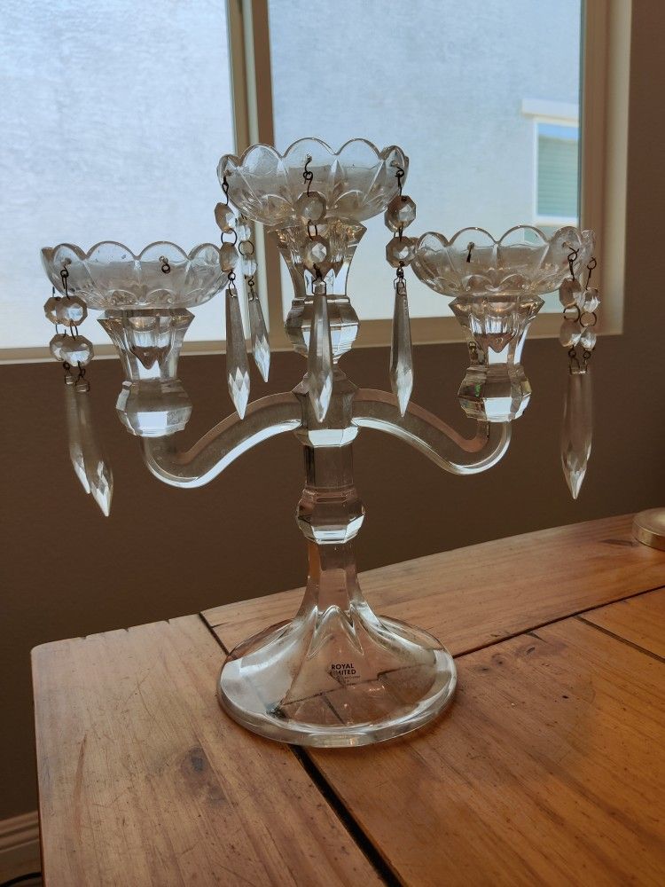 Royal Limited Crystal Candelabra