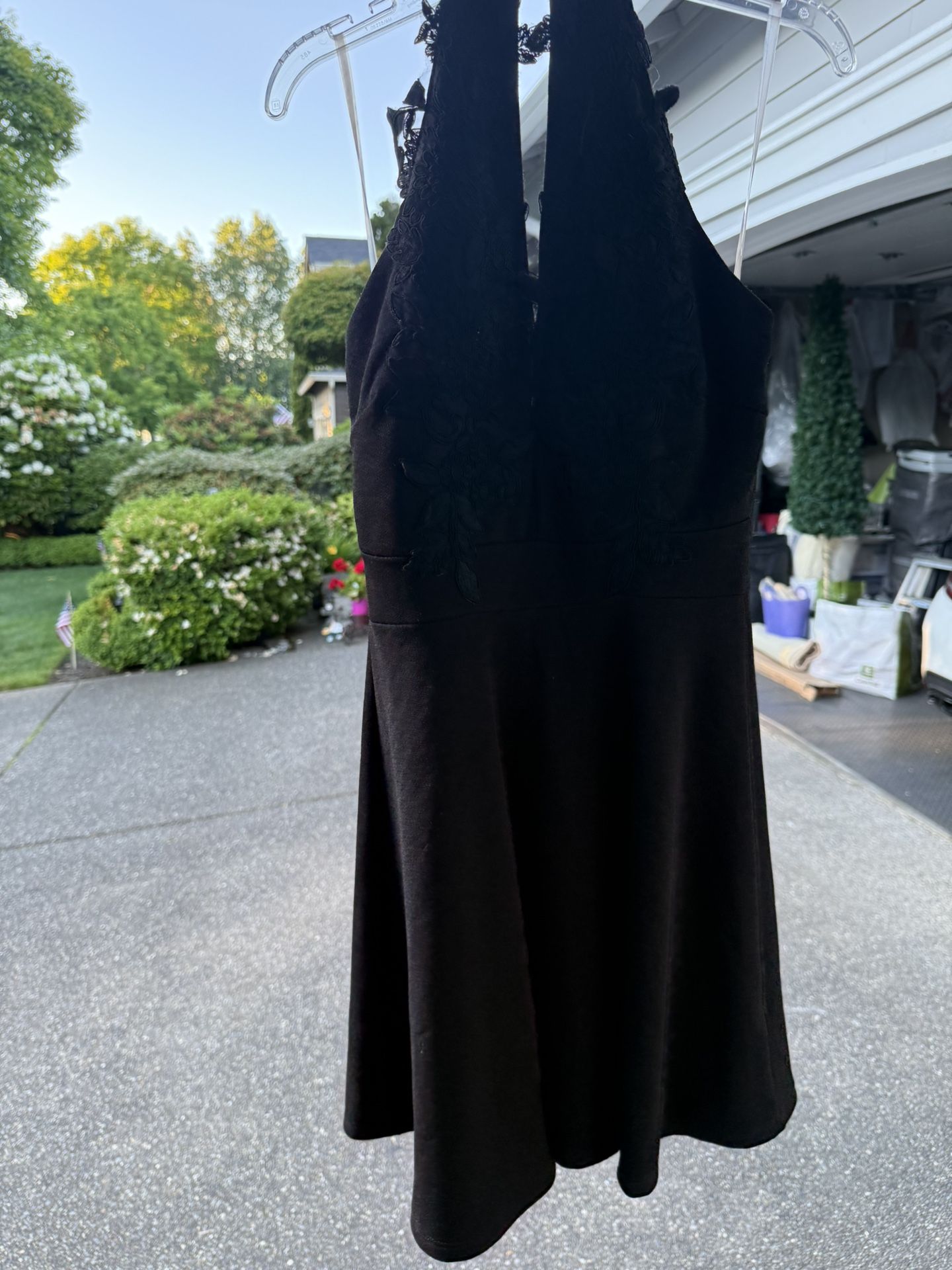 Beautiful Short Black Cocktail Dress 