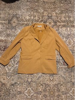 Beige Professional Blazer XL
