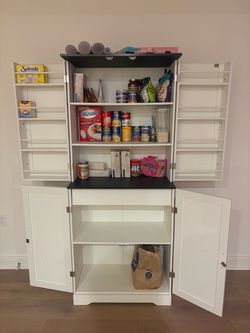 FREE: Kitchen Pantry Storage Cabinet