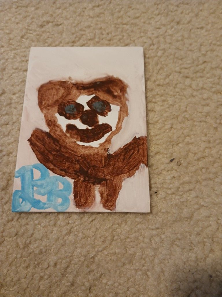 Teddy Bear Painting 2