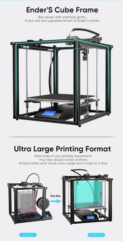Creality Ender 5 plus 3d printer new