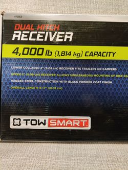 Dual Hitch Receiver 4k Lbs Capacity 