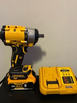 20v impact wrench 1/2 with battery and charger
