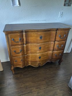 Wood Vintage Dresser