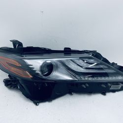 2018-2023 TOYOTA CAMRY RH RIGHT SIDE HEADLIGHT FULL LED BLACK OEM NON ADAPTIVE