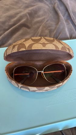 Coach Sunglasses with Signature Case