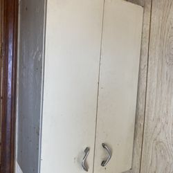 Vintage metal wall cabinet 