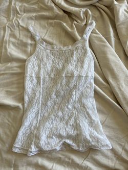 90’s Y2K Maiden form Lace Tank 