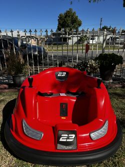 Flybar 12-volt Battery Powered Electric Bumper Car 2 Seats XL