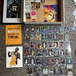 Kobe Bryant Gem 10 Slab + Framed Painting Luka MJ Austin Shaq Magic 2200 Card Lot