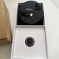 Oura Ring Horizon Silver (size 8, Gen 3)