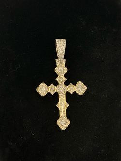 10k gold cross pendant