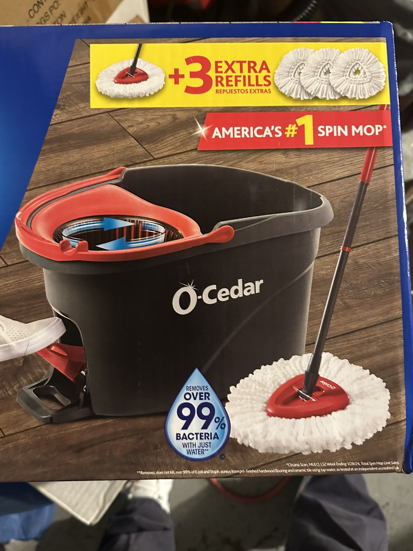 Spin Rinse Mop  New
