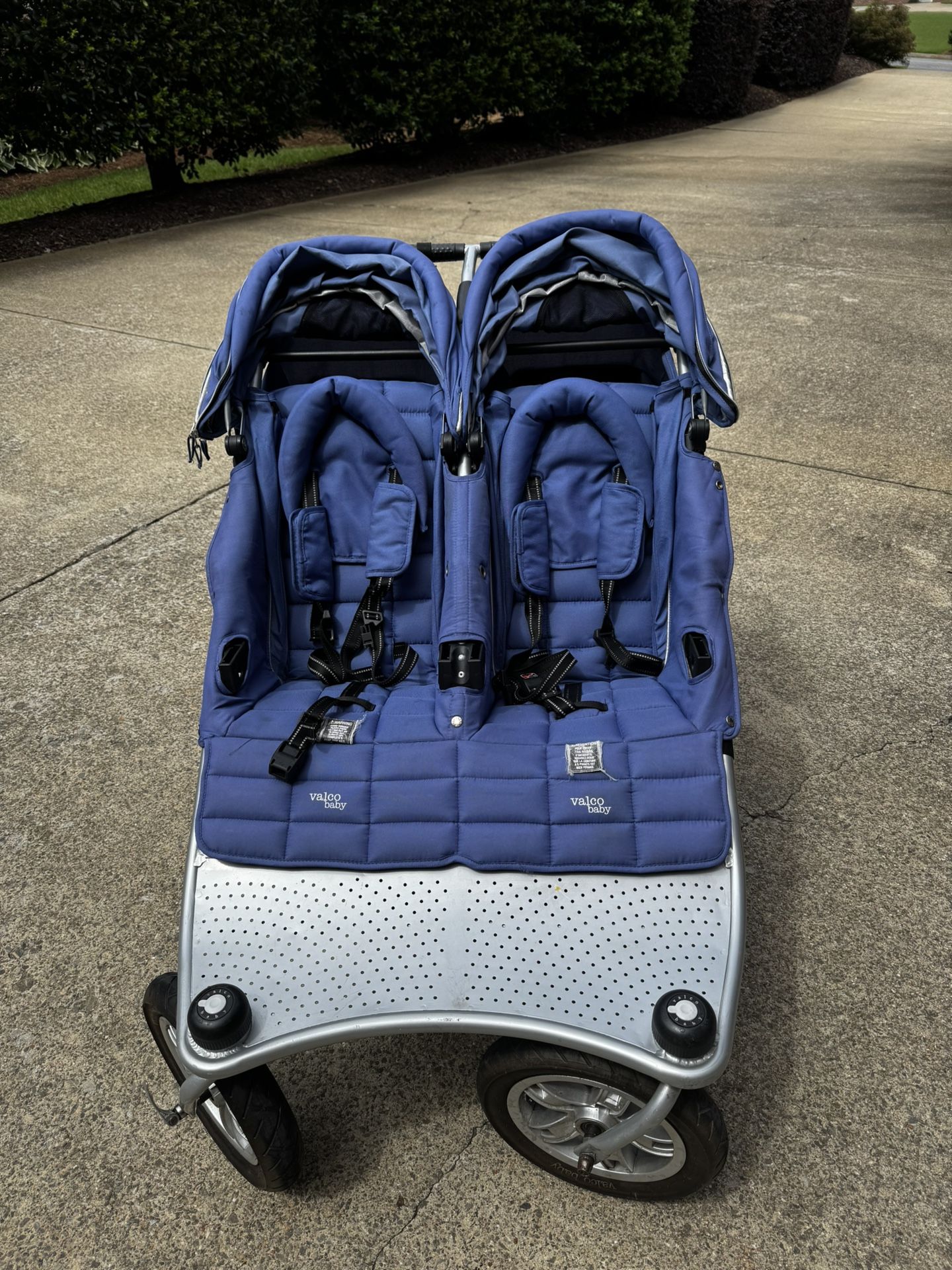Valco baby Double Stroller (side by side) in very good used condition