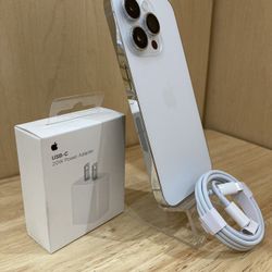 Mothers Day Special! Apple Iphone 14 Pro 256gb Silver Factory Unlocked/ Liberado De Compania 