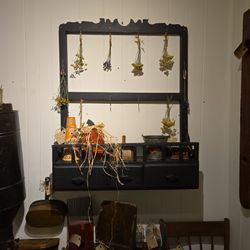 Wooden Herb Drying Rack