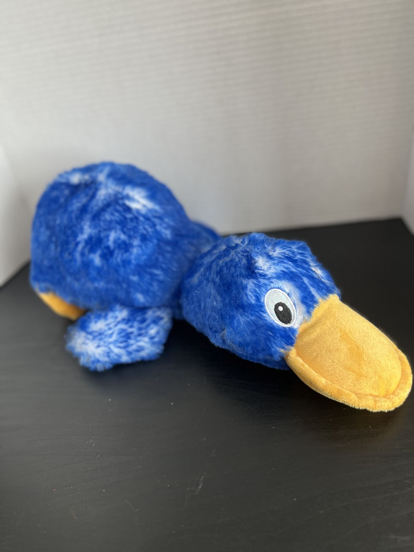 Blue Stuffed Animal Duck