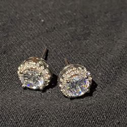 Vvs 1 Moissanite Stud Earrings 