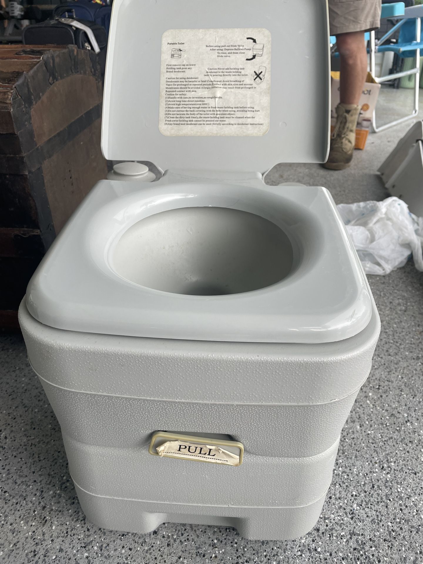 Portable Marine Toilet 5 Gallon Capacity