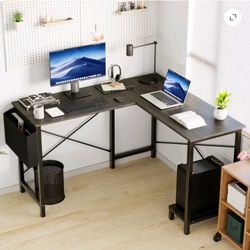 L shaped desk