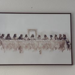 Last Supper Framed Wall Art