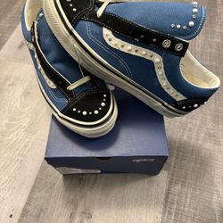 Vans pearlized old skool blue size 8.0