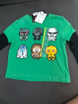 Official Star Wars Baby Boy Shirt – 12M- Brand New