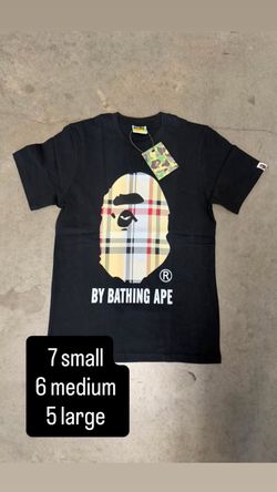 Black Burberry Bape shirt