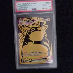 Pikachu Vmax Pokemon Card
