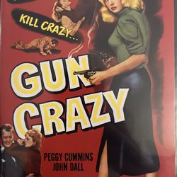 GUN CRAZY (DVD-1950) Peggy Cummins + John Dall!