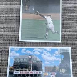 Yankees Mantle & Maris postcards