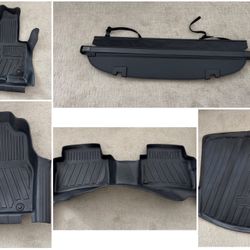 Laser Cut Mats For Mazda Cx-5 And Retractable Cargo Cover